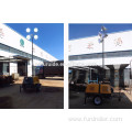 Metal Halide / Led Inflatable Light Tower Lighting Machine FZMT-1000B